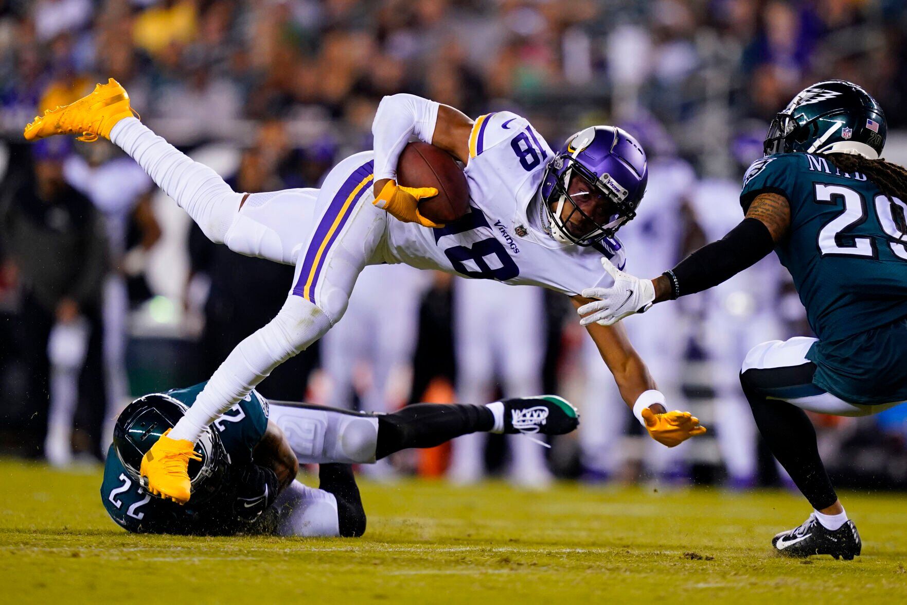 APTOPIX Vikings Eagles Football